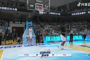 100-35碾压局🔥伦纳德篮下强吃打进！轻松战胜白晶！