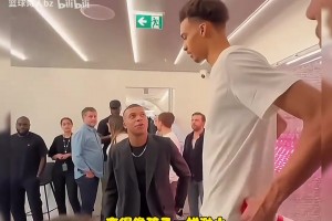 姆巴佩与文班合影后发文劝诫不要和NBA球星合影，内马尔不信🤣